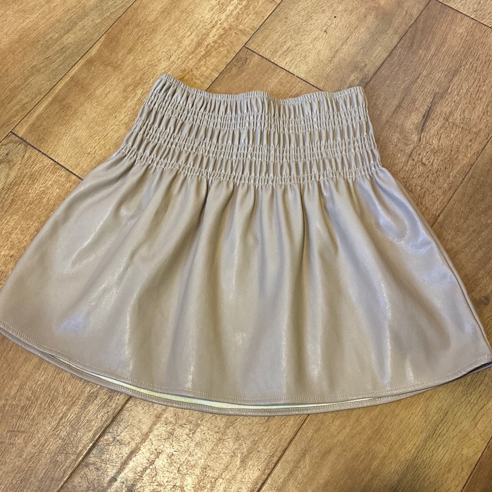 Storia Vegan leather skirt